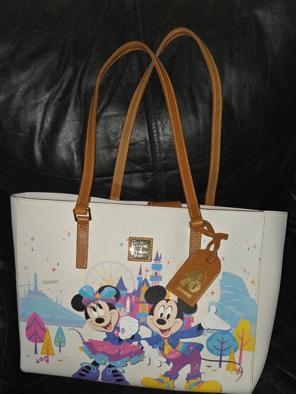 Dooney & Bourke Mickey Mouse & Friends Tote 70th Anniversary